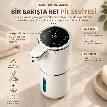 Vayomy PureTouch Temassız Sensörlü Sabunluk