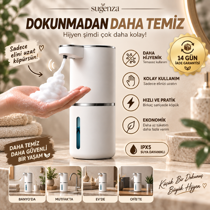 Vayomy PureTouch Temassız Sensörlü Sabunluk